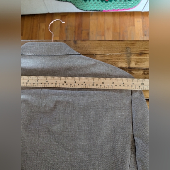 Calvin Klein Tan Sport Coat Modern Casual Blazer - Picture 4 of 5